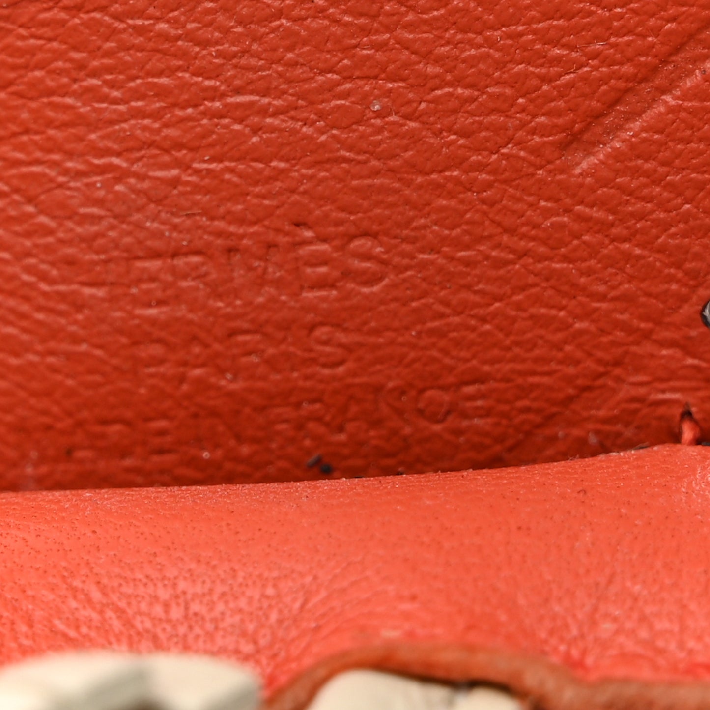Milo Lambskin Grigri Rodeo Pegase Horse Bag Charm PM Orange Poppy Craie Terre Battue