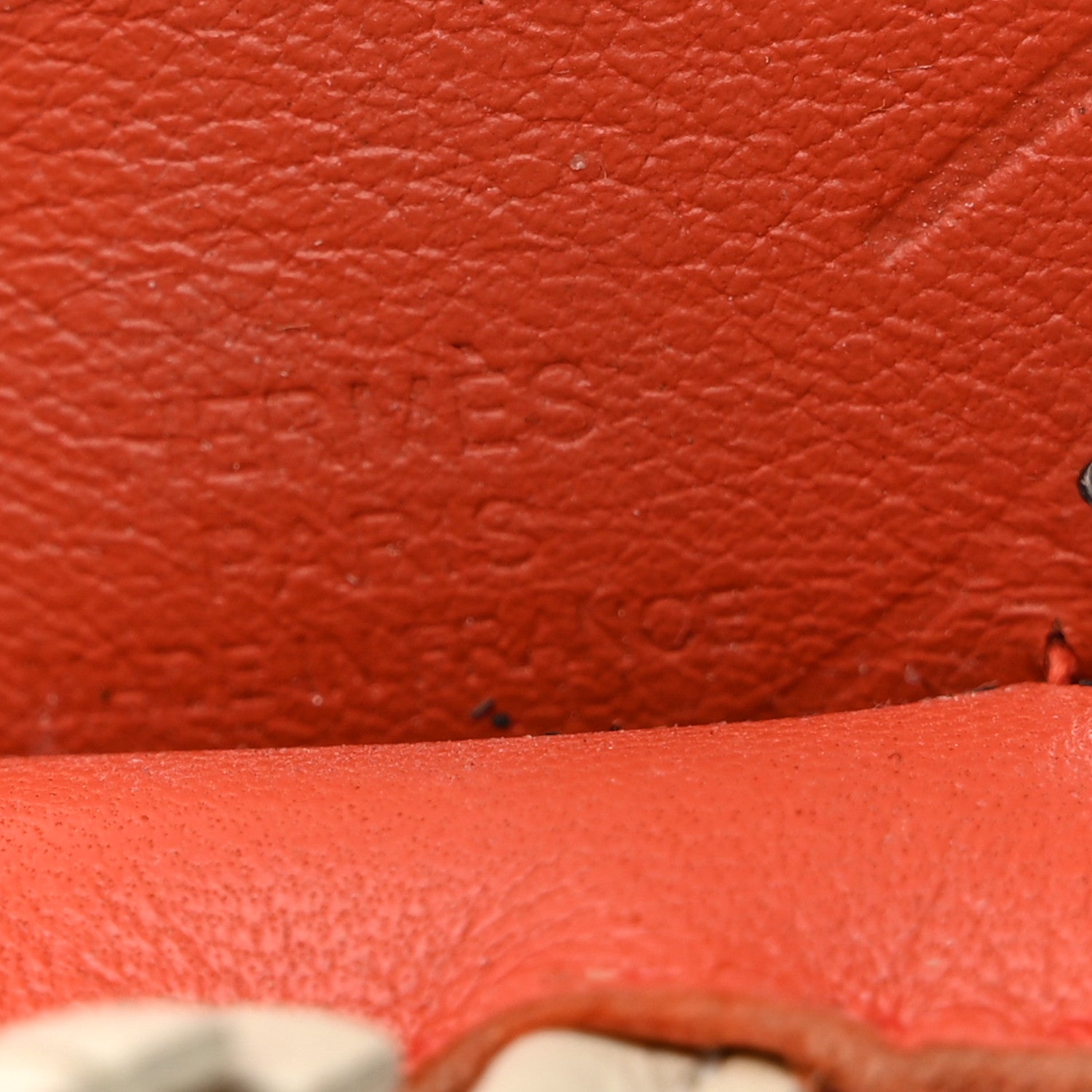 Hermes Milo Lambskin Grigri Rodeo Pegase Horse Bag Charm PM Orange Poppy Craie Terre Battue 3 of 7