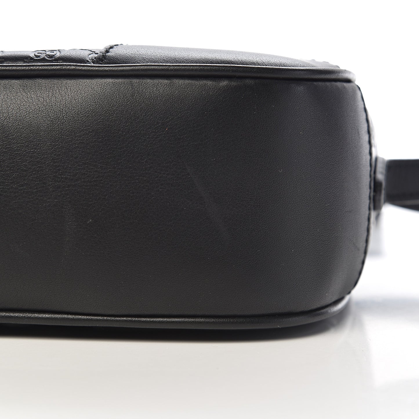 Microguccissima Mini Bree Messenger Bag Black