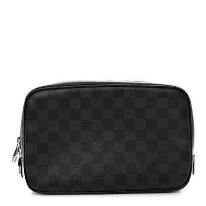 Louis Vuitton Damier Graphite Toilet Pouch GM 1 of 9