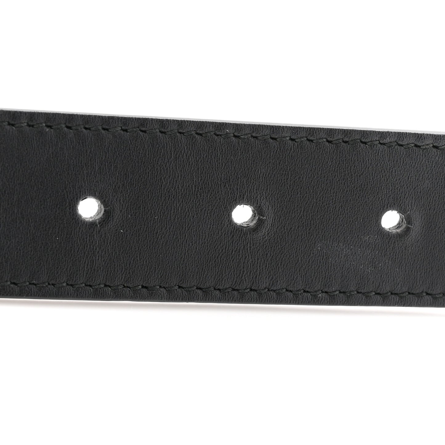 Calfskin Double G 30mm Belt 80 32 Black