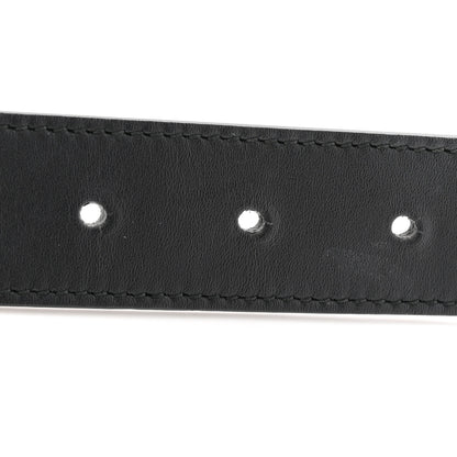 Gucci Calfskin Double G 30mm Belt 80 32 Black 7 of 8