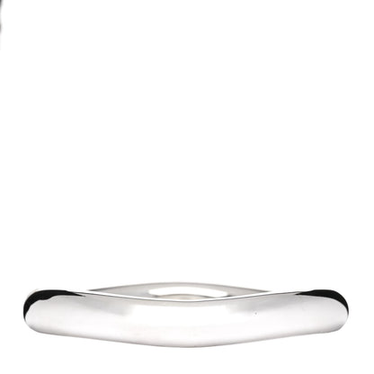 Hermes Sterling Silver Lima Bangle Bracelet 1 of 3