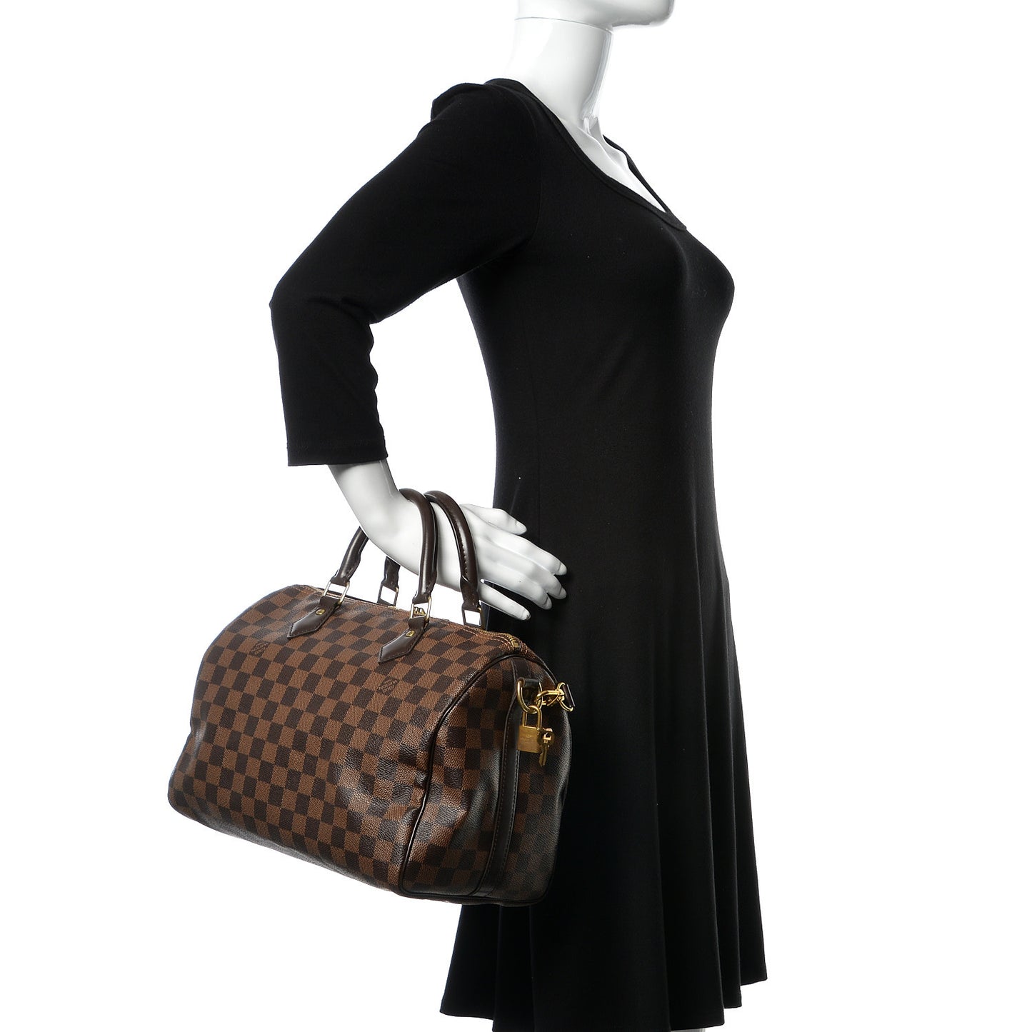 Damier Ebene Speedy Bandouliere 30