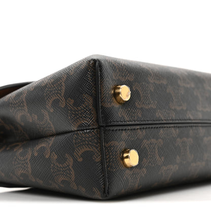 Celine Triomphe Canvas Teen Nino Tan 8 of 9