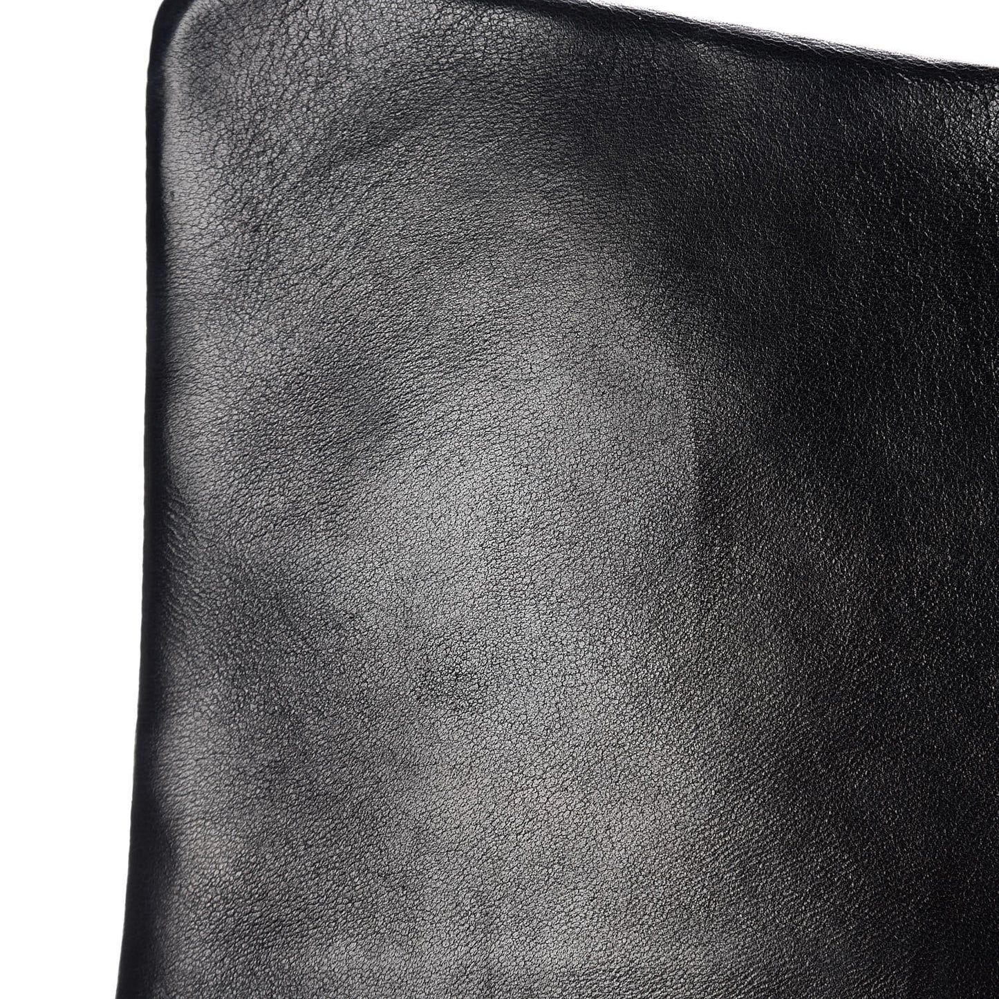 Lambskin Quilted Maxi Single Flap Black