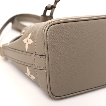 Louis Vuitton Empreinte Monogram Giant Nano Noe Tourterelle Creme 8 of 10