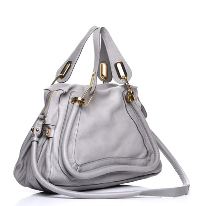 Chloe Calfskin Medium Paraty Cashmere Grey 4 of 11
