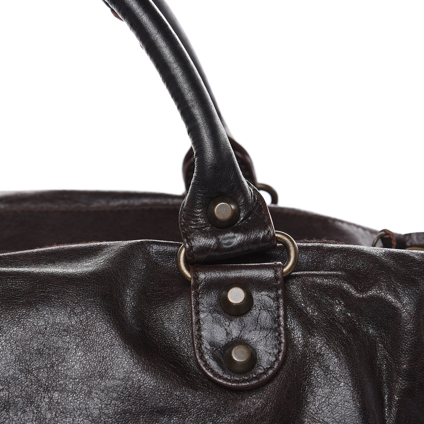 Chevre Classic Hardware Twiggy Chocolate