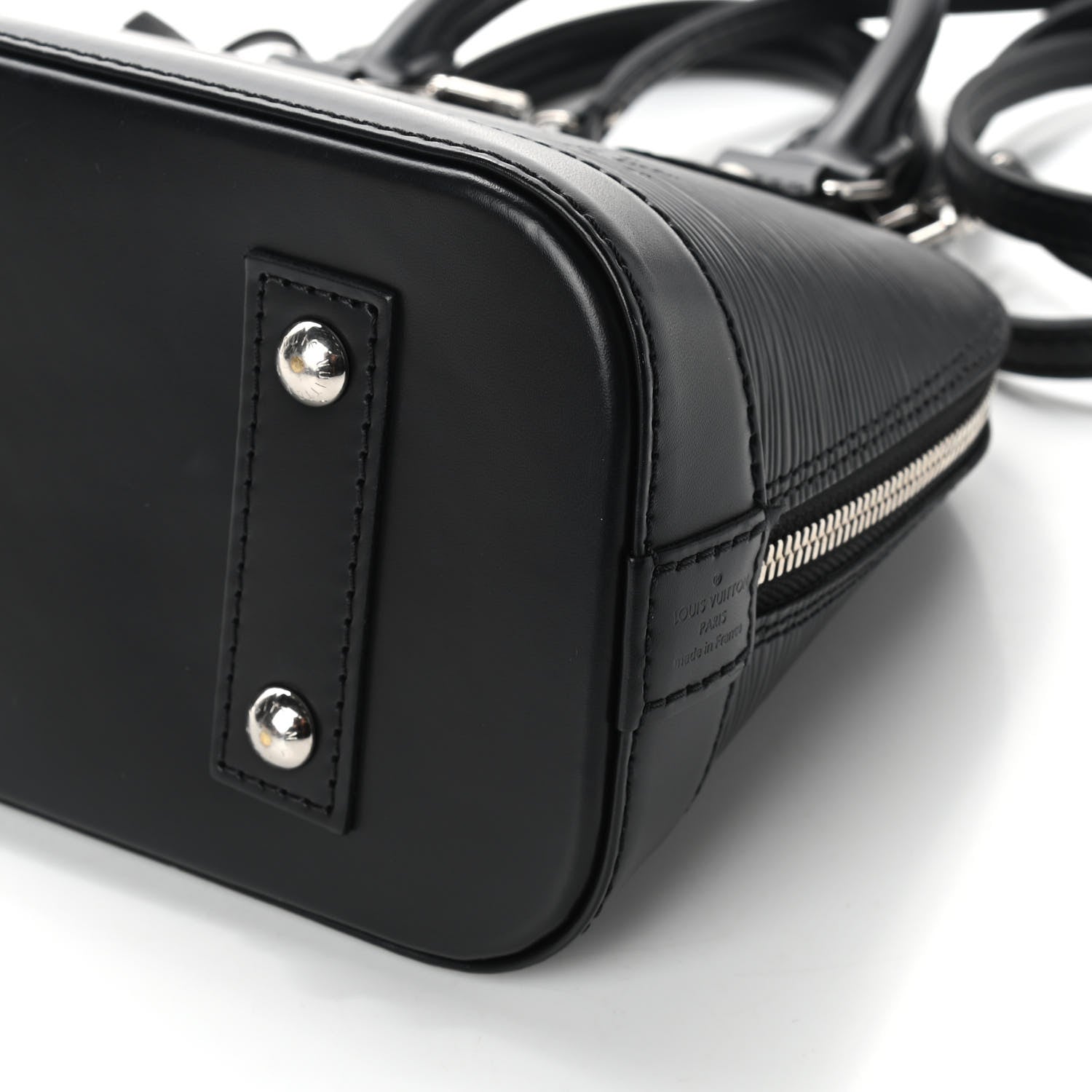 Louis Vuitton Epi Alma BB Black 9 of 10
