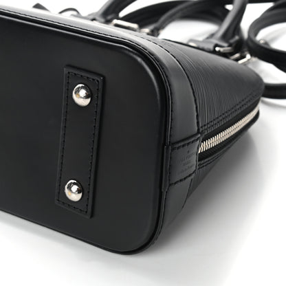 Louis Vuitton Epi Alma BB Black 9 of 10