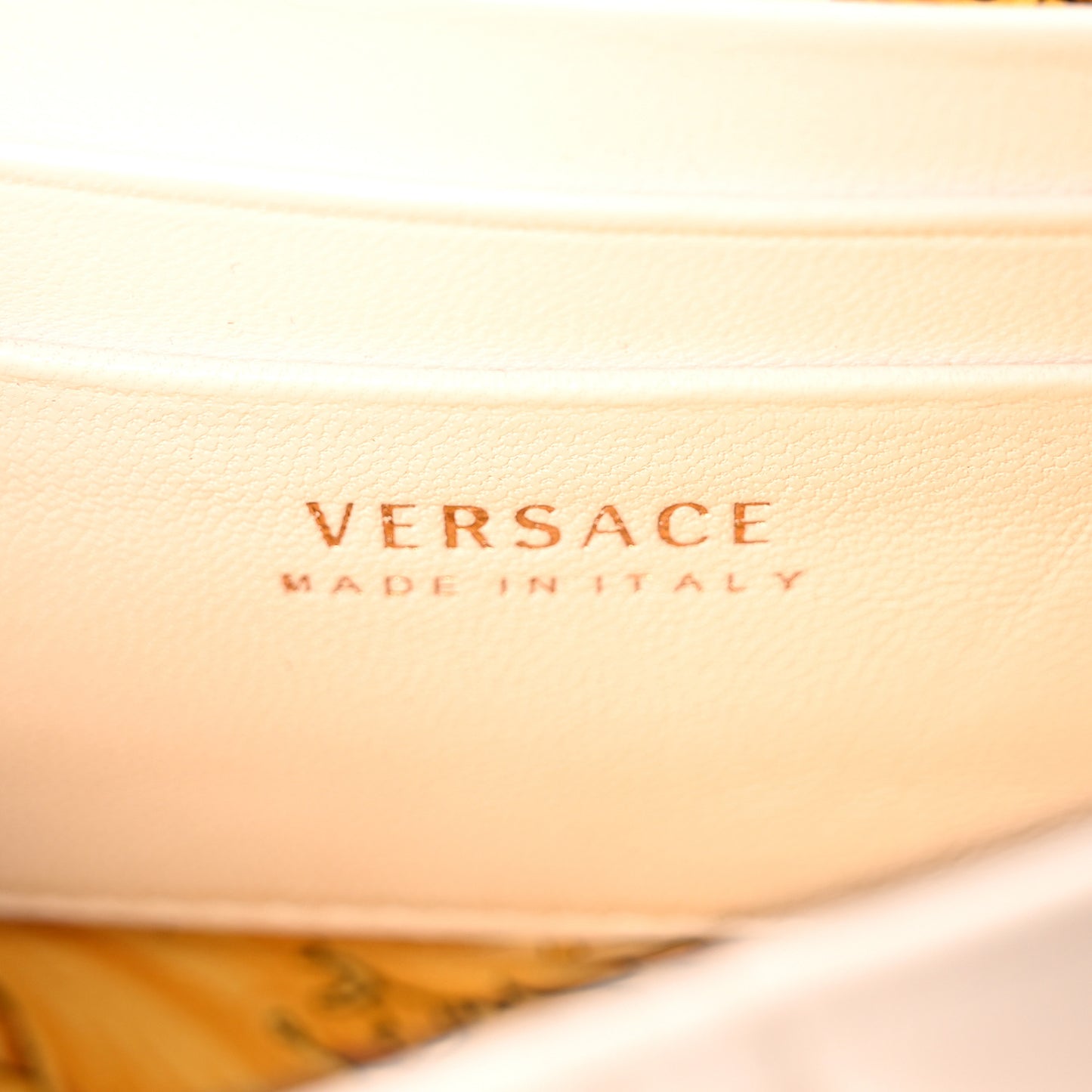 Nappa Quilted Virtus Evening Bag White
