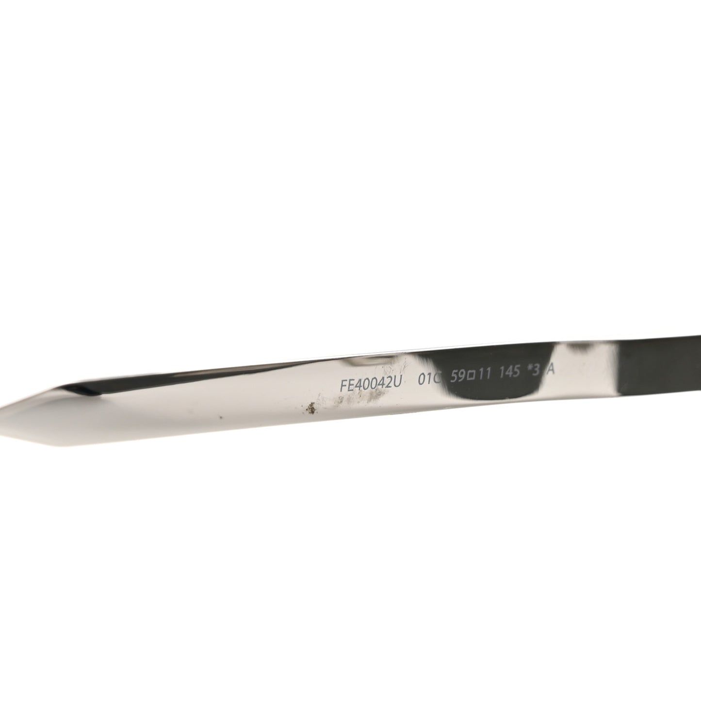 Metal Geometric FF Sunglasses FE40042U Black