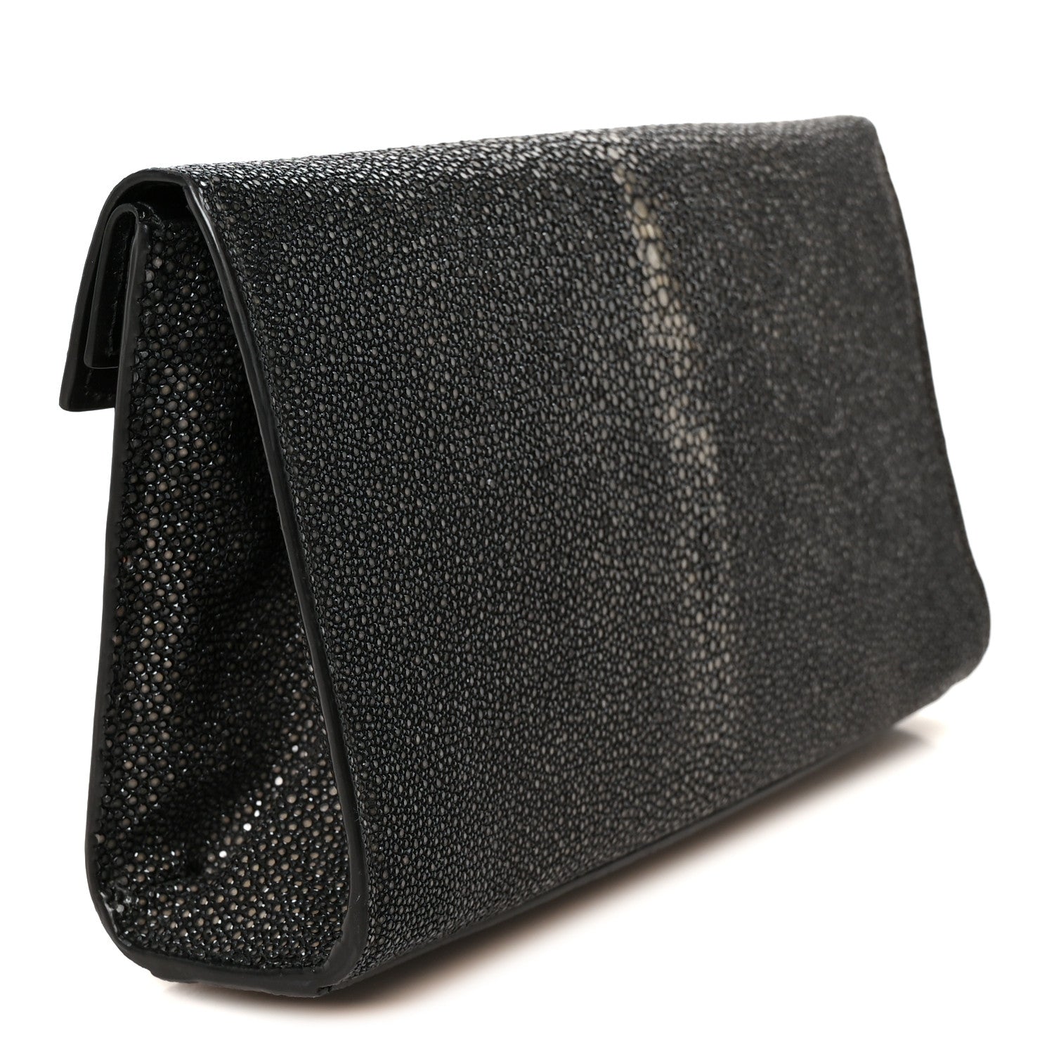 Alaia Stingray Pochette Clutch Black 3 of 7