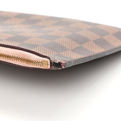 Louis Vuitton Damier Ebene Neo Neverfull MM Rose Ballerine 18 of 26