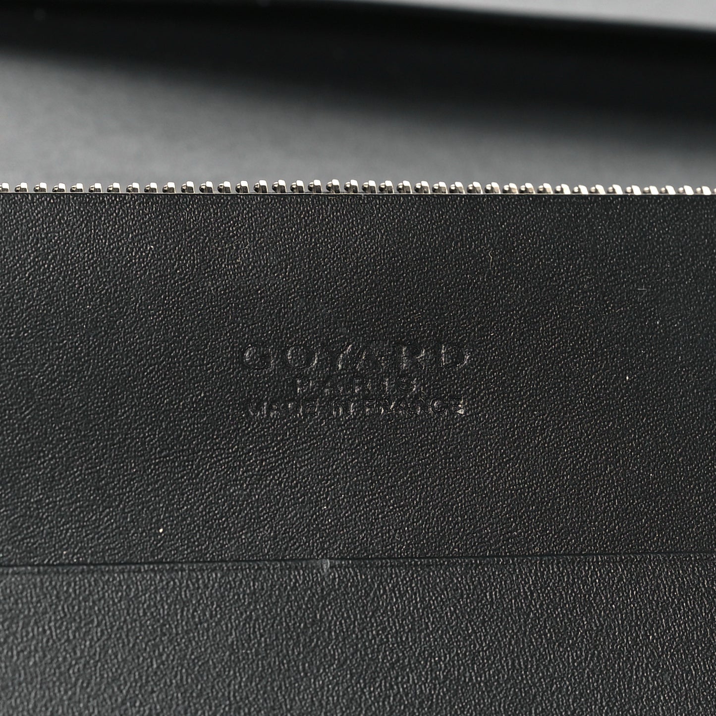 Goyardine Long Bi-Fold Wallet Black