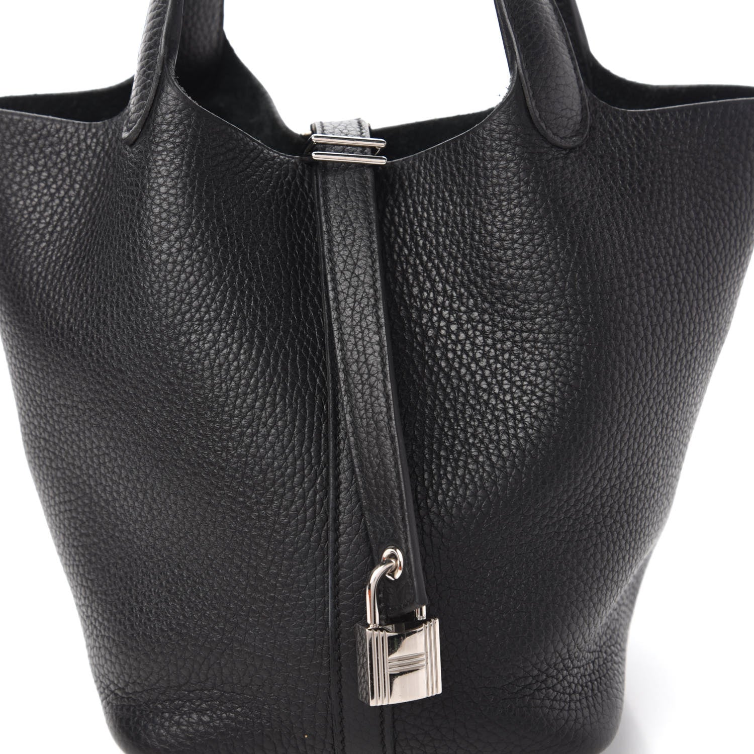 Hermes Taurillon Clemence Picotin Lock 18 PM Black 10 of 11