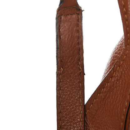 Chloe Calfskin Medium Marcie Satchel Tan 10 of 10