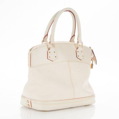 Louis Vuitton Suhali Lockit PM White 3 of 11