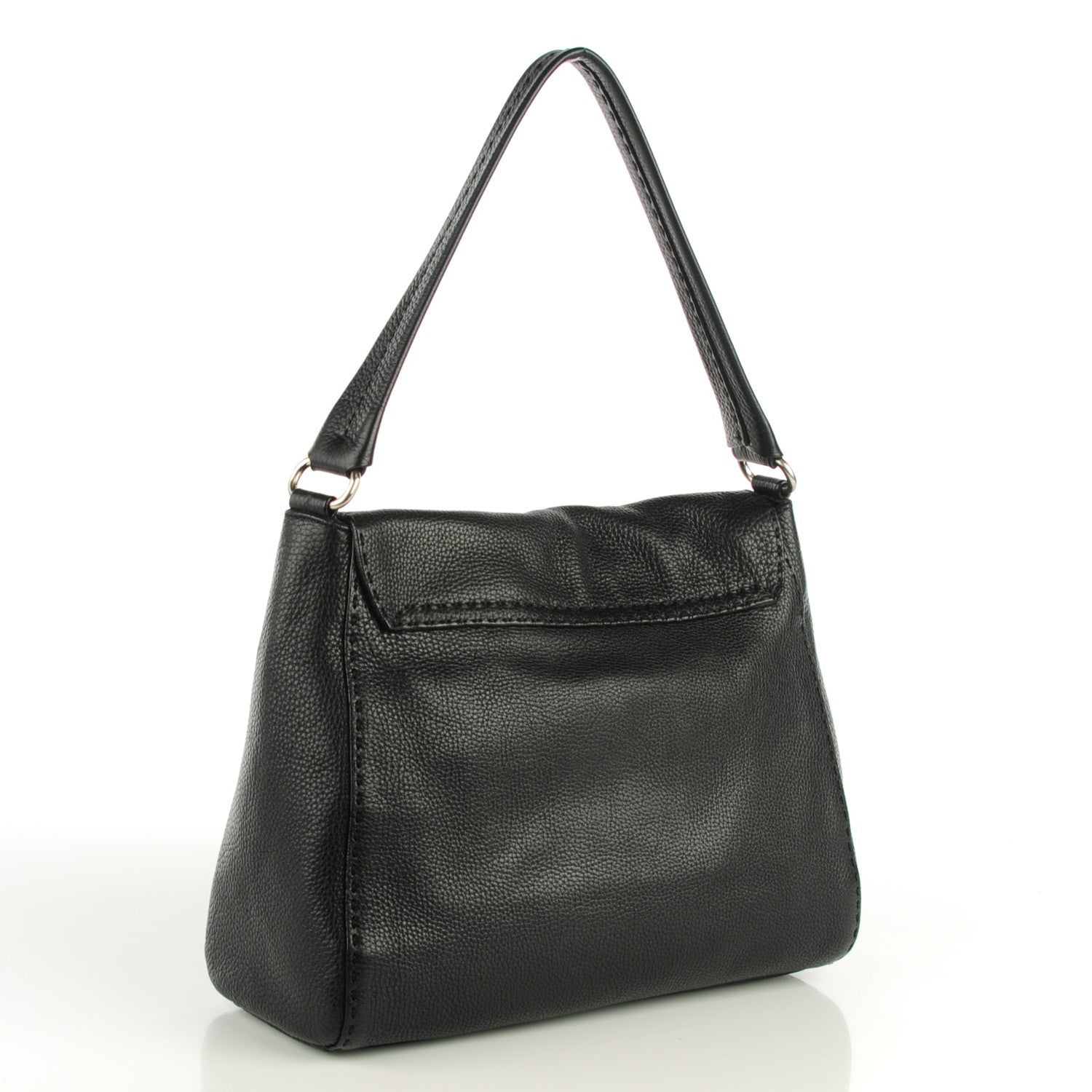 Prada Vitello Daino Shoulder Bag Nero Black 3 of 7