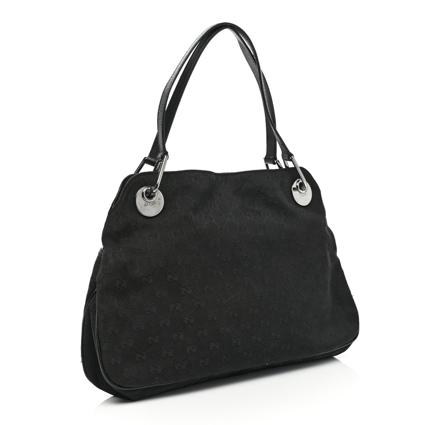 Monogram Medium Eclipse Shoulder Bag Black