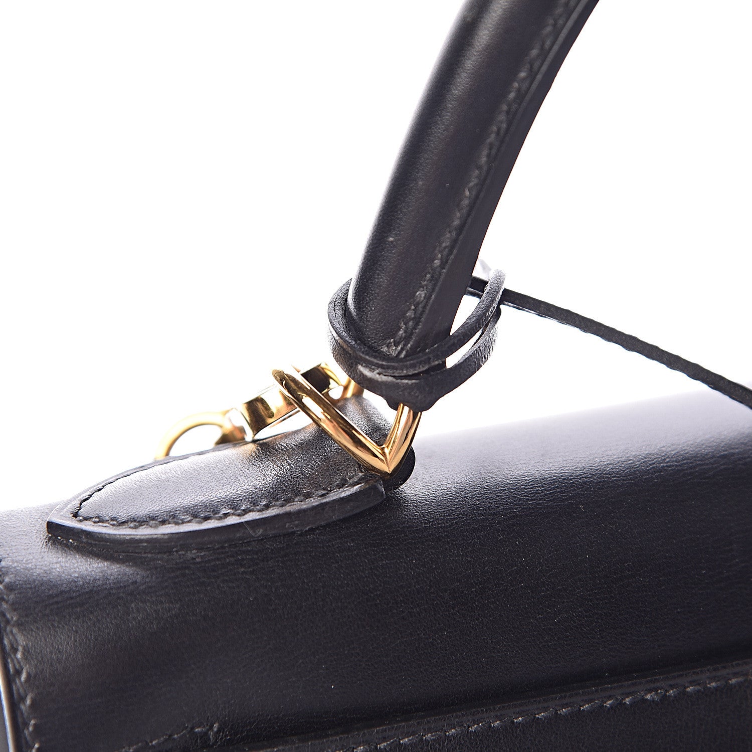 Hermes Box Kelly Retourne 28 Black 19 of 43