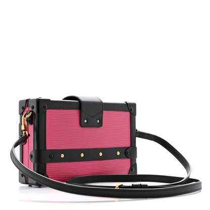 Louis Vuitton Epi Petite Malle Fuchsia Black 3 of 12