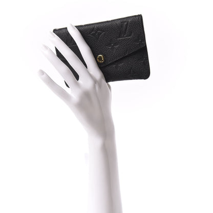 Louis Vuitton Empreinte Key Pouch Black 2 of 10