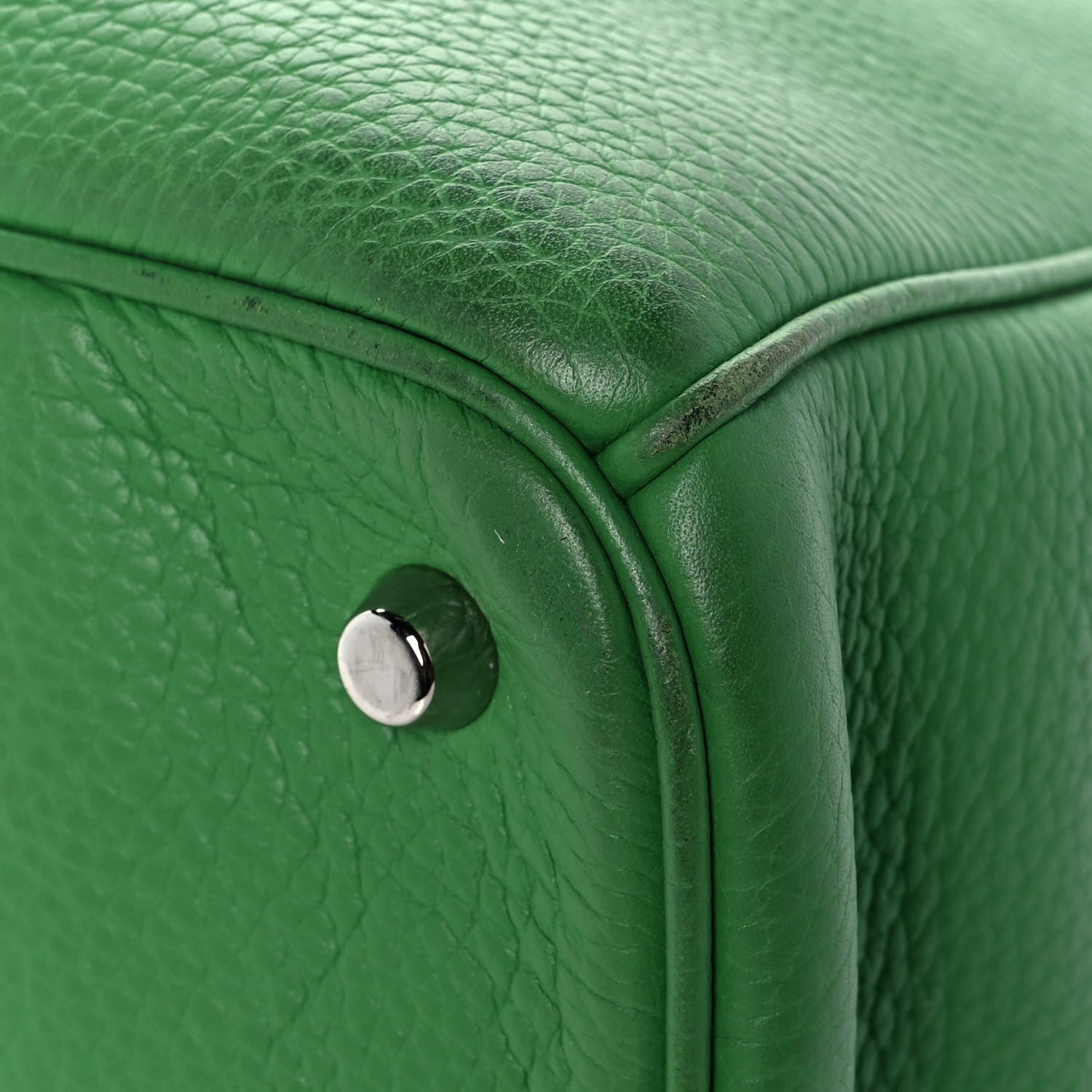 Christian Dior Bullcalf Large Diorissimo Tote Green 11 of 12
