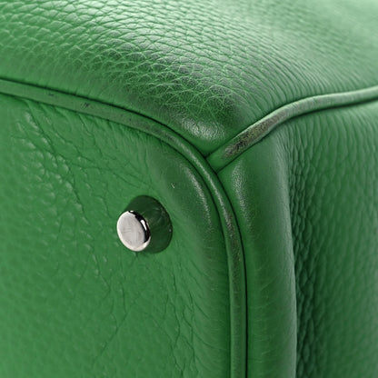 Christian Dior Bullcalf Large Diorissimo Tote Green 11 of 12