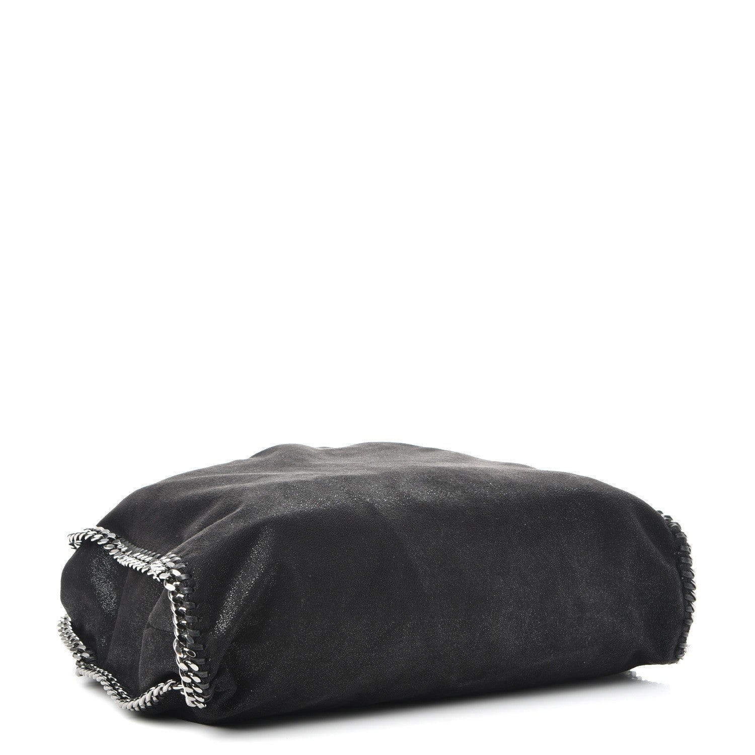 Stella McCartney Shaggy Deer Big Falabella Tote Black 5 of 9