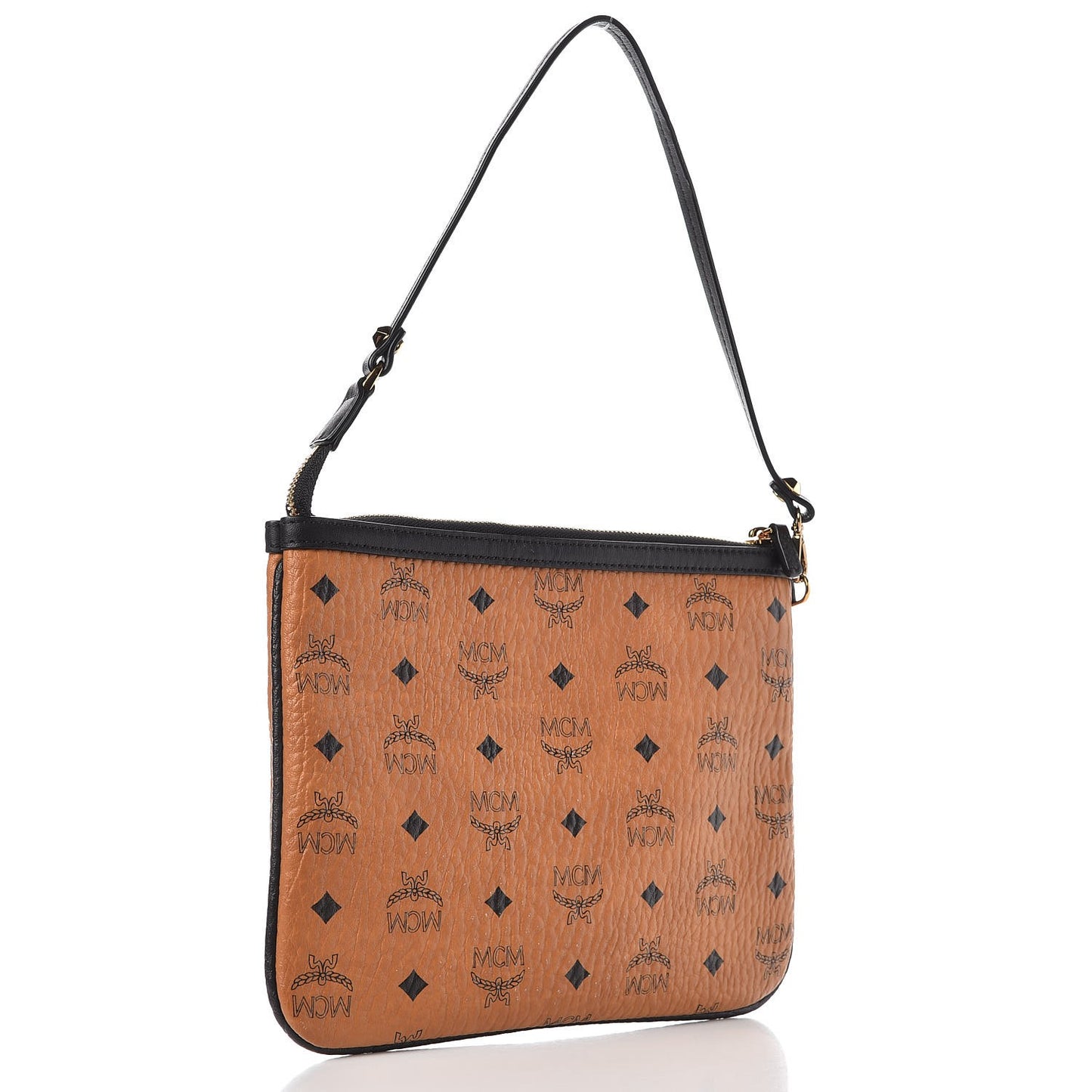 Visetos Liz Shopper Tote Pouch Cognac