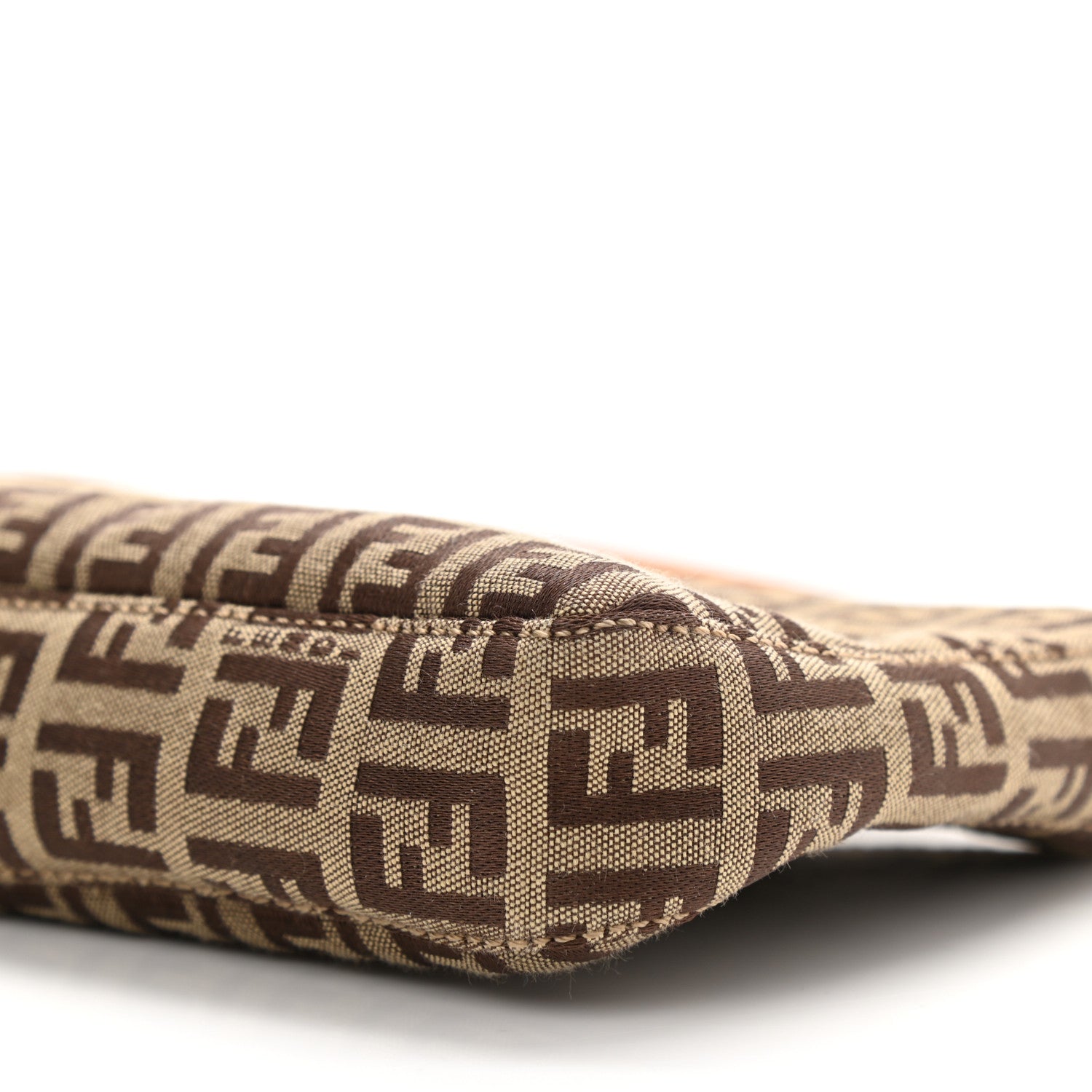Fendi Zucchino Pochette Beige 8 of 8