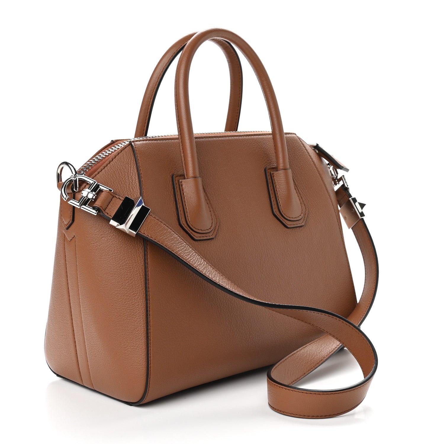 Givenchy Sugar Goatskin Small Antigona Caramel 3 of 9