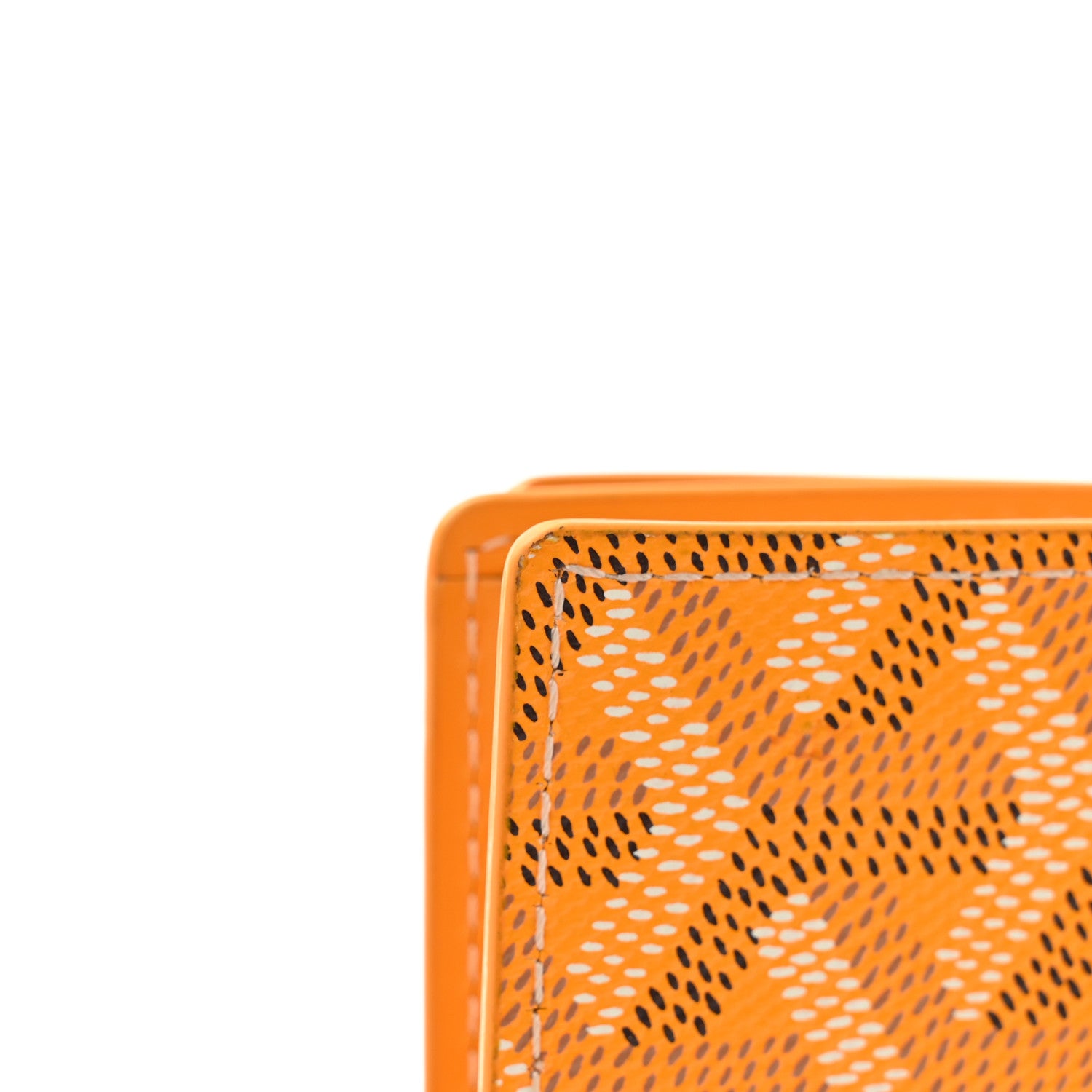 Goyard Goyardine Business Card Holder Yellow 8 of 9