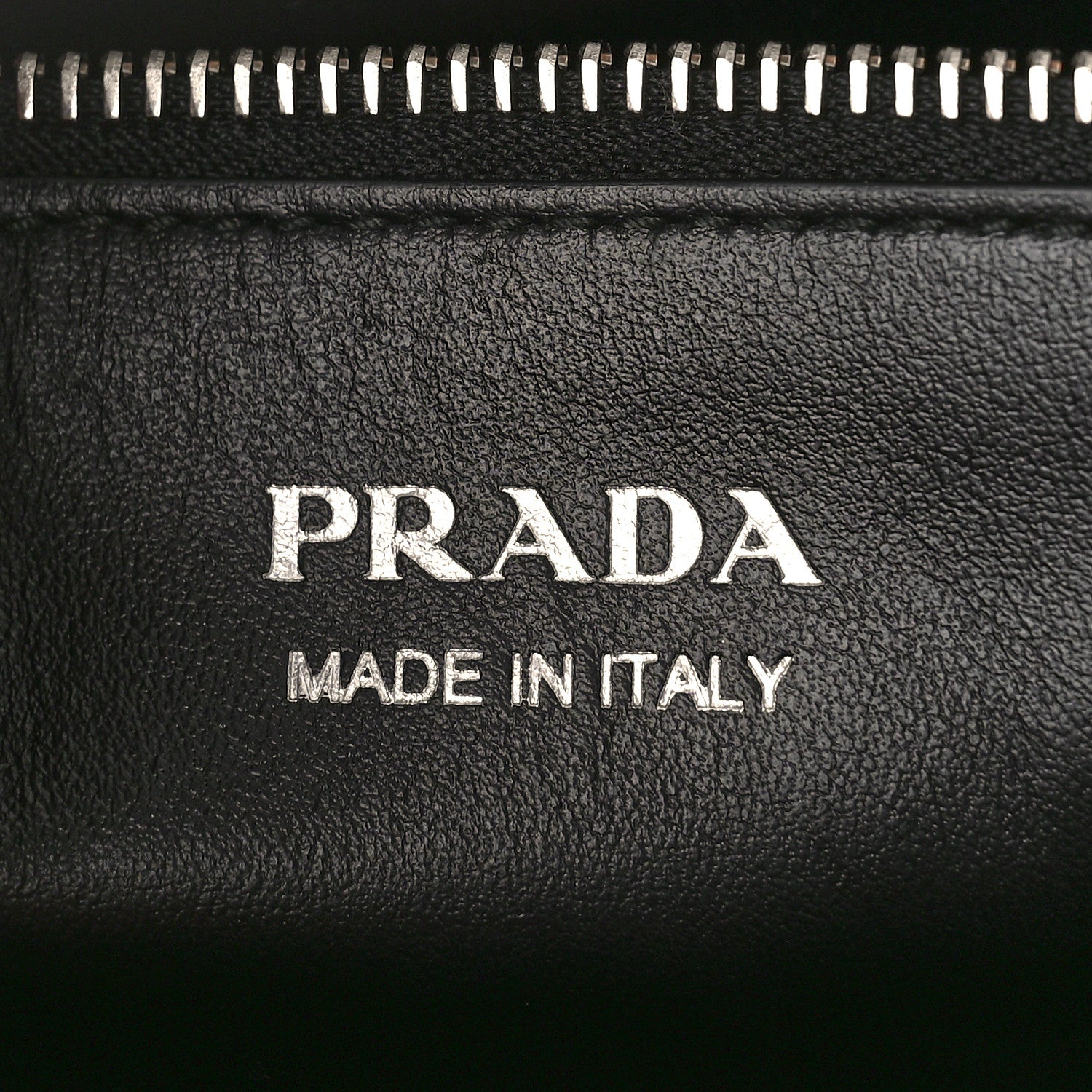 Prada Saffiano Cuir Calfskin Medium Monochrome Top Handle Tote Black 6 of 9