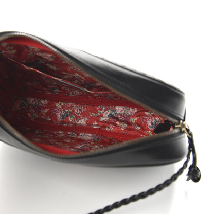 Gucci Calfskin Web Trapuntata Small GG Shoulder Bag Black 5 of 10