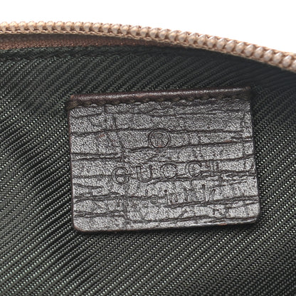 Gucci Monogram Web Boat Pochette Brown 6 of 7