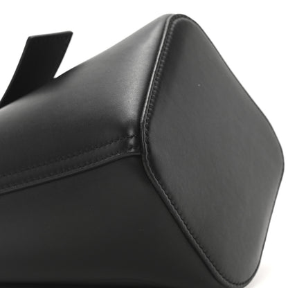 Loewe Soft Grained Calfskin Mini Pebble Bucket Bag Black 8 of 9