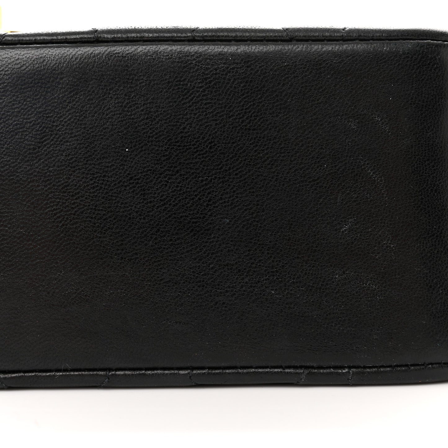 Lambskin Quilted Small Single Flap Black