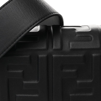 Fendi Nappa FF 1974 Embossed Baguette Black 8 of 10