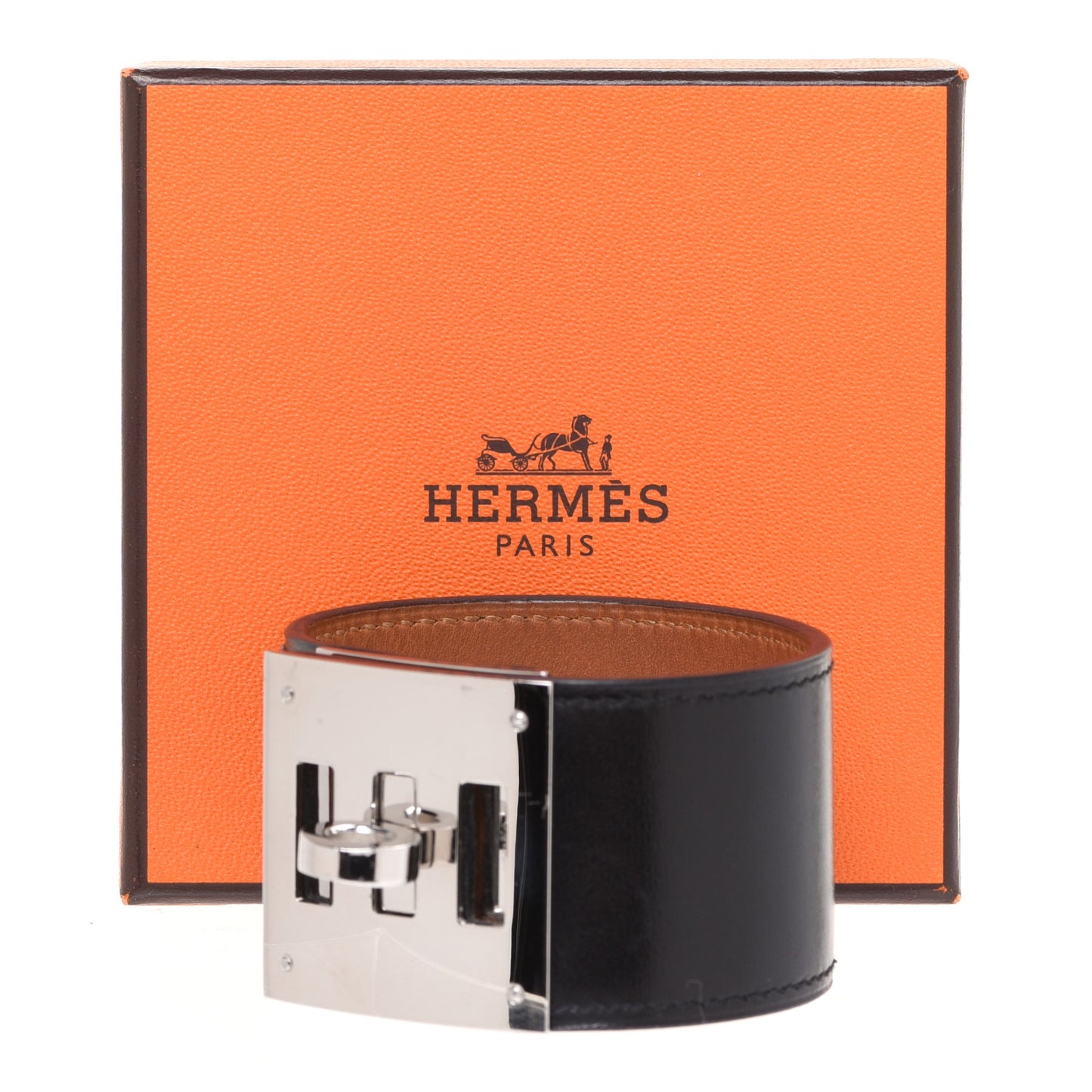 Box Kelly Dog Bracelet Black