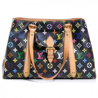 Louis Vuitton Monogram Multicolor Aurelia MM Black 1 of 7