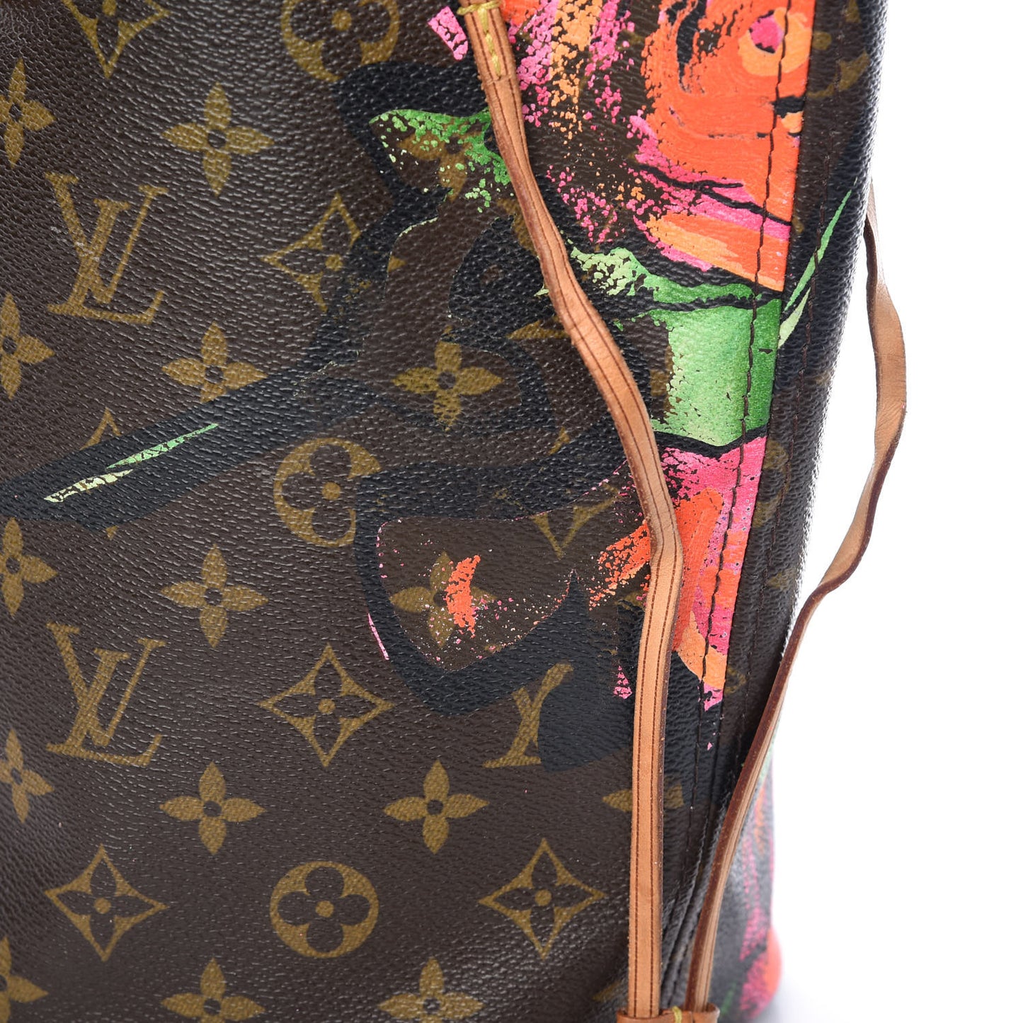 Monogram Roses Neverfull MM