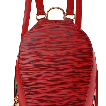 Louis Vuitton Epi Mabillon Backpack Castillan Red 8 of 13