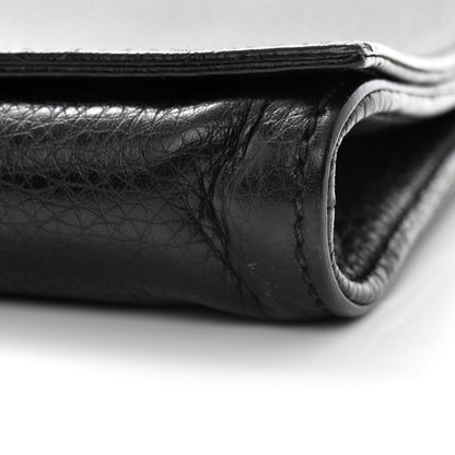 Gucci Pebbled Calfskin Medium Soho Clutch Black 9 of 11