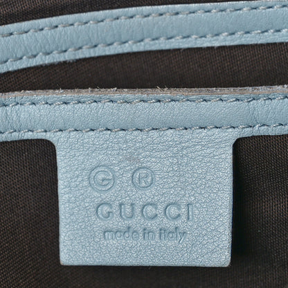 Gucci Guccissima Medium Joy Boston Light Blue 6 of 9