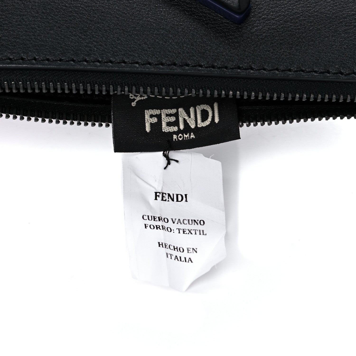 Fendi Faces Slim Clutch Black 9 of 13