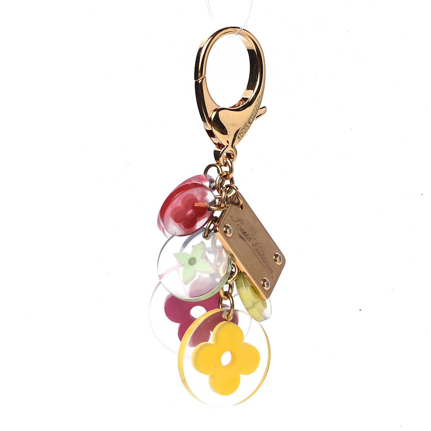 Resin Candy Fleurs Bag Charm Multicolor