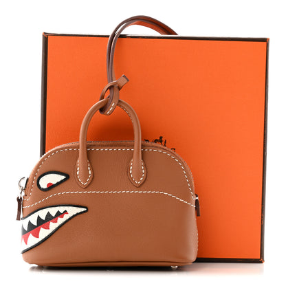 Hermes Swift Shark Bolide Bag Charm Gold 6 of 6